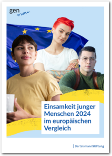 Cover Einsamkeit junger Menschen 2024 im europäischen Vergleich