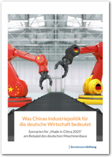 Cover Was Chinas Industriepolitik für die deutsche Wirtschaft bedeutet