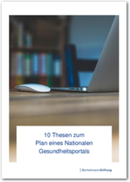 Cover 10 Thesen zum Plan eines Nationalen Gesundheitsportals