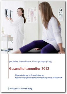 Cover Gesundheitsmonitor 2012