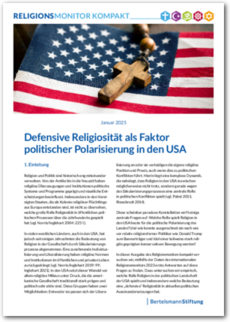 Cover Defensive Religiosität als Faktor politischer Polarisierung in den USA