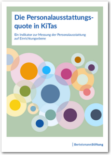 Cover Die Personalausstattungsquote in KiTas