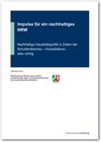 Cover Impulse für ein <br/> nachhaltiges NRW - Haushaltspolitik