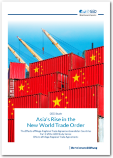Cover Asia's Rise in the New World Trade Order