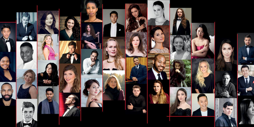 Collage der NEUE STIMMEN 2019 Teilnehmer