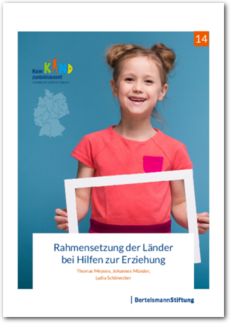 Cover Rahmensetzung der Länder bei Hilfen zur Erziehung