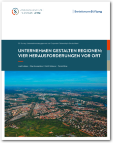 Cover Unternehmen gestalten Regionen: Vier Herausforderungen vor Ort