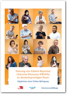 Cover Nutzung von Patient-Reported Outcome Measures (PROMs) im deutschsprachigen Raum