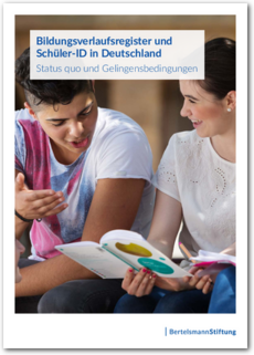 Cover Bildungsverlaufsregister und  Schüler-ID in Deutschland