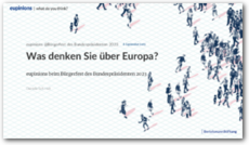 Cover Was denken Sie über Europa?