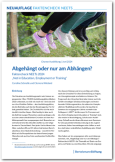 Cover Faktencheck NEETs 2024 | Abgehängt oder nur am Abhängen?