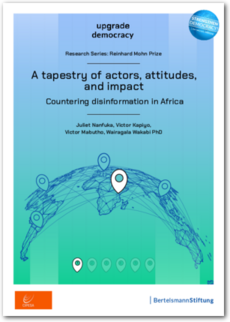 Cover A tapestry of actors, attitudes, and impact: Countering disinformation in Africa