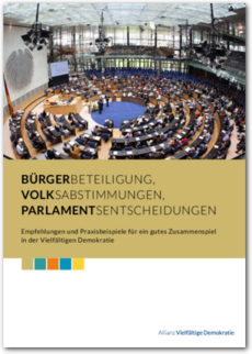 Cover Bürgerbeteiligung, Volksabstimmungen, Parlamentsentscheidungen