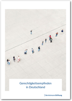 Cover Gerechtigkeitsempfinden in Deutschland