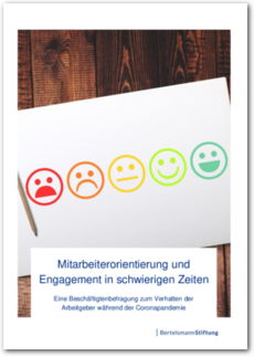 Cover Mitarbeiterorientierung und Engagement in schwierigen Zeiten