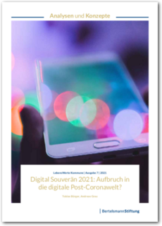Cover Digital Souverän 2021: Aufbruch in die digitale Post-Coronawelt?