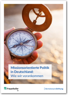 Cover Missionsorientierte Politik  in Deutschland: Wie wir vorankommen