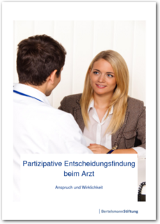 Cover Partizipative Entscheidungsfindung beim Arzt