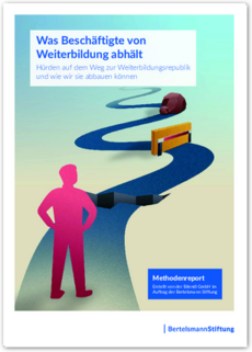Cover Was Beschäftigte von Weiterbildung abhält_Methodenreport