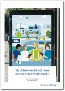 Cover Strukturwandel auf dem deutschen Arbeitsmarkt