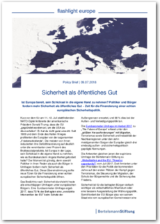 Cover flashlight europe 07/2018: Sicherheit als öffentliches Gut