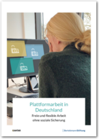 Cover Plattformarbeit in Deutschland - Freies und flexibles Arbeiten ohne soziale Sicherung
