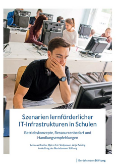 Cover Szenarien lernförderlicher IT-Infrastrukturen in Schulen