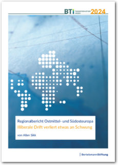 Cover BTI 2024 | Regionalbericht Ostmittel- und Südosteuropa