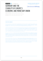 Cover Germany and the Stability of Europe's Economic and Monetary Union