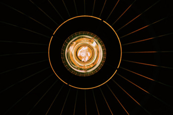 Nahaufnahme einer Glühlampe