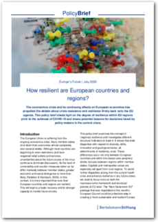 Cover How resilient are European countries and regions?