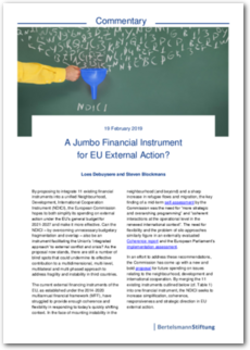Cover A Jumbo Financial Instrument for EU External Action?