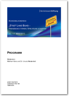 Cover Programm Kommunalkongress 2015