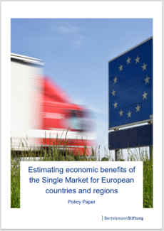 Cover Estimating economic benefits of the Single Market for European countries and regions