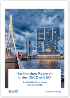 Cover Nachhaltiges Regieren in der OECD und EU