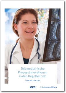 Cover Telemedizinische Prozessinnovationen in den Regelbetrieb