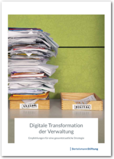 Cover Digitale Transformation der Verwaltung
