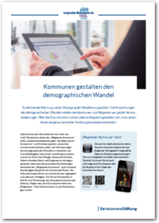 Cover Kommunen gestalten den demographischen Wandel