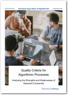 Cover Quality Criteria for Algorithmic Processes
