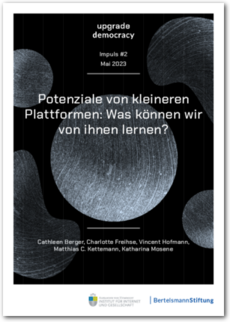 Cover Potenziale von kleineren Plattformen: Was können wir von ihnen lernen?
