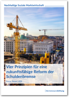 Cover Vier Prinzipien für eine zukunftsfähige Reform der Schuldenbremse