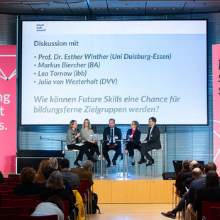 Workshop mit großem Plenum auf der Hauptbühne