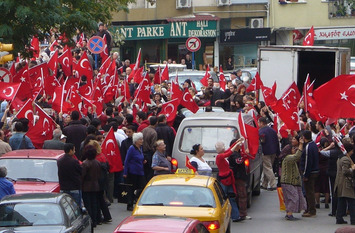 Anti PKK demonstration in Kadikoey