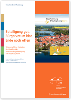 Cover Beteiligung gut, Bürgervotum klar, Ende noch offen - Kurzfassung Evaluationsbericht