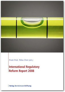 Cover International Regulatory Reform Report 2008