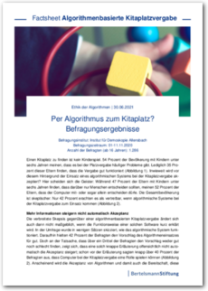 Cover Per Algorithmus zum Kitaplatz? Befragungsergebnisse