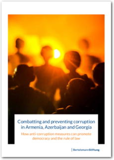 Cover Combatting and preventing corruption in Armenia, Azerbaijan and Georgia