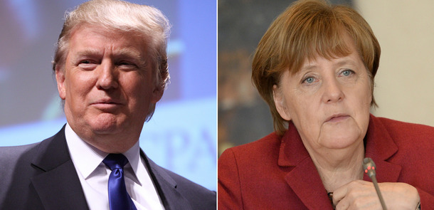 Trump_Merkel_Kombo.jpg(© Gage Skidmore / Flickr - CC BY-SA 2.0, https://creativecommons.org/licenses/by-sa/2.0/ ; European People's Party / Flickr - CC BY 2.0, https://creativecommons.org/licenses/by/2.0/)