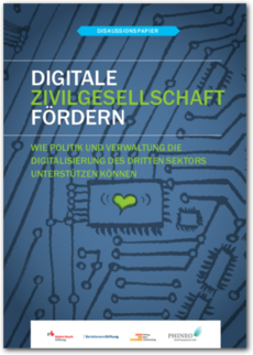 Cover Digitale Zivilgesellschaft fördern