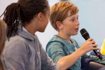 Kinder im Interview